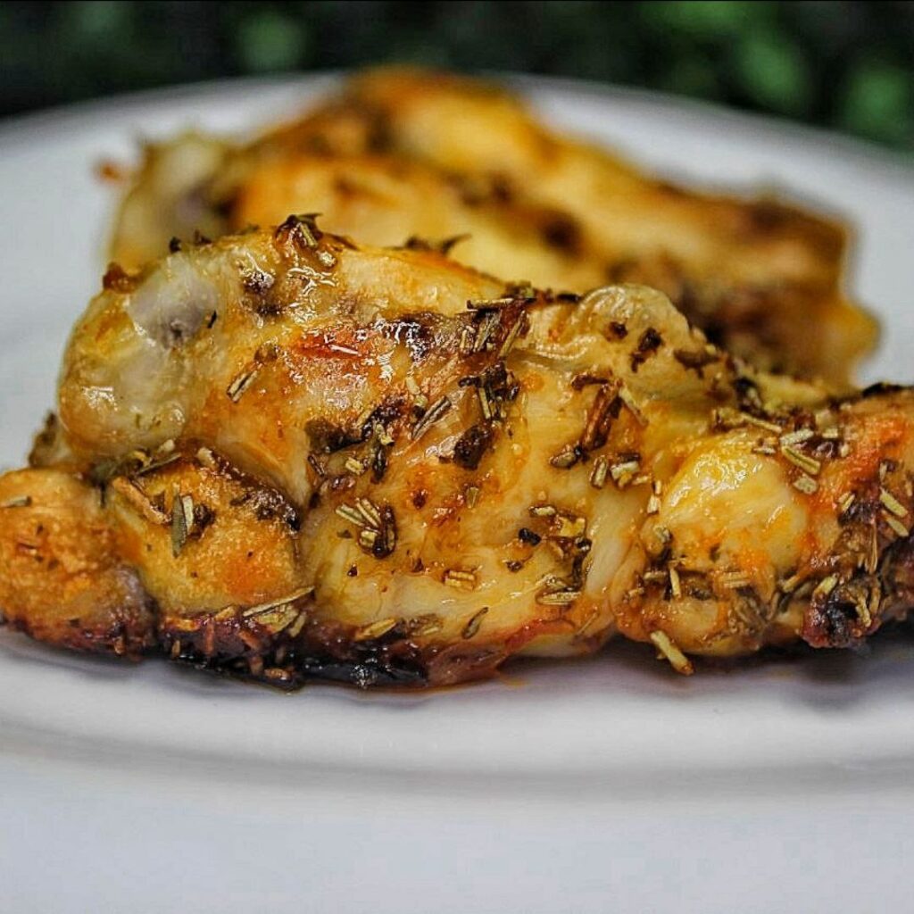 Alitas de pollo al horno en adobo